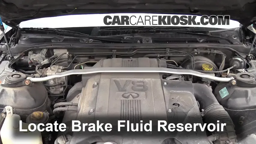 1998 Infiniti Q45 4.1L V8 Brake Fluid